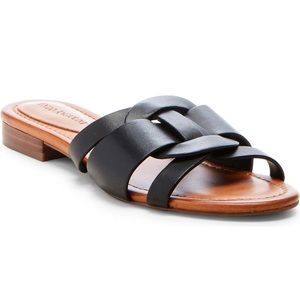 Enzo Angiolini Golda leather sandals slides